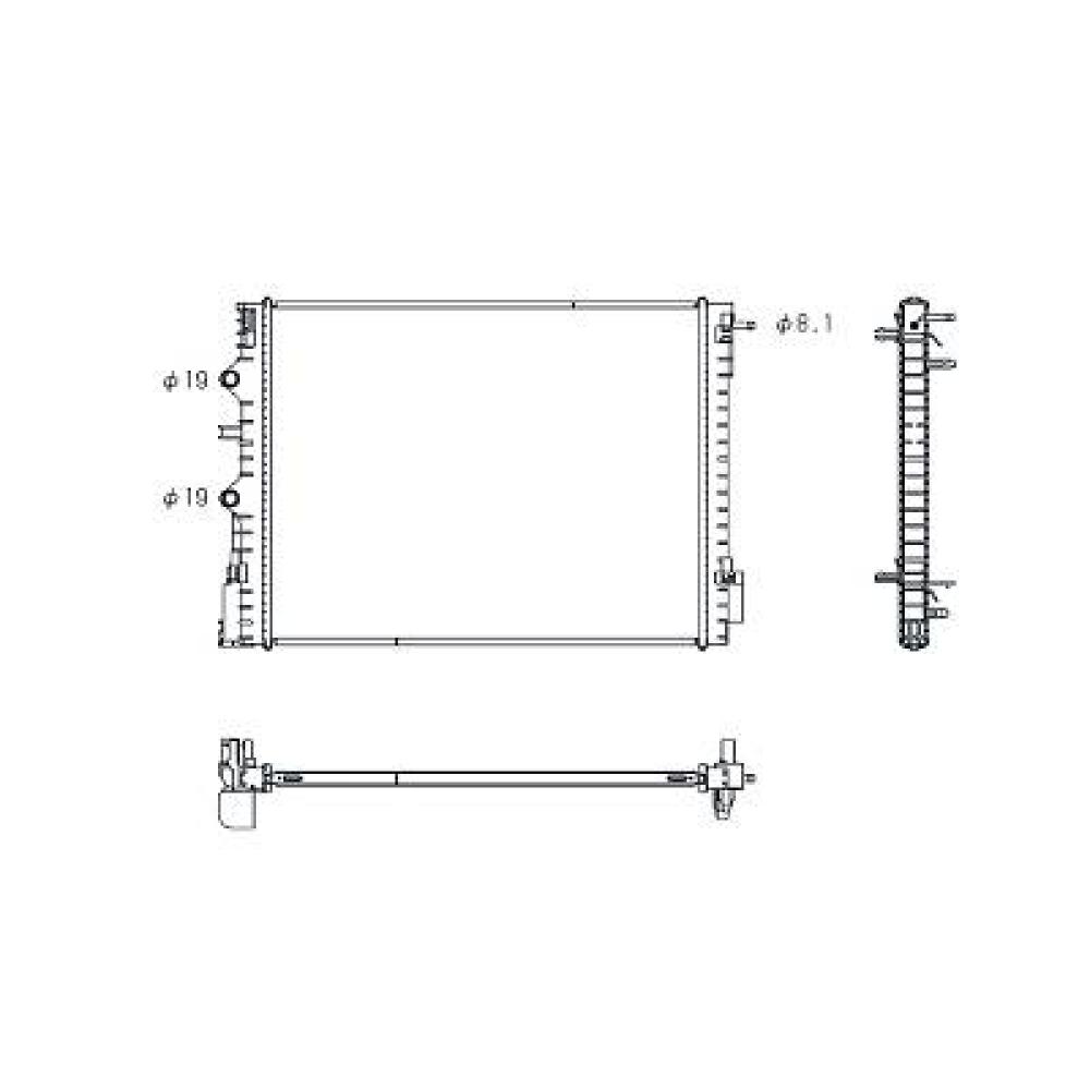 Radiateur, refroidissement du moteur