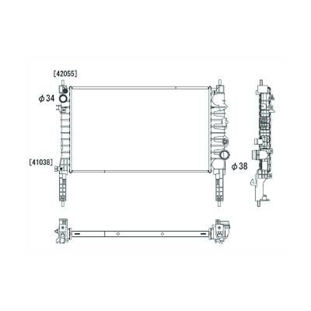 Radiateur, refroidissement du moteur
