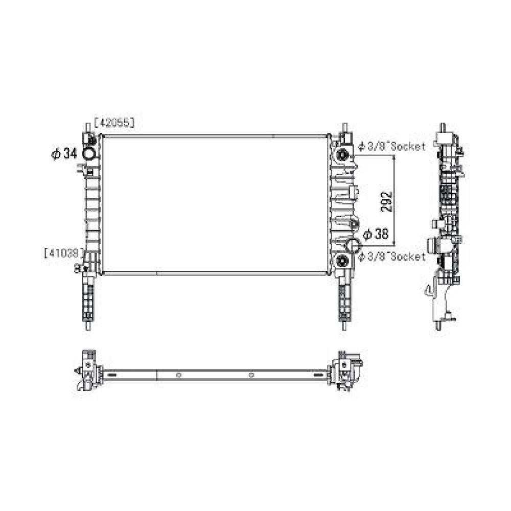 Radiateur, refroidissement du moteur
