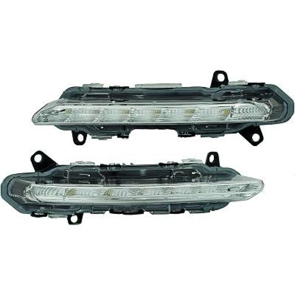 Kit de feux diurnes — Mercedes-Benz C-Classe W204 (2007-2011) — réf. ZUB00104