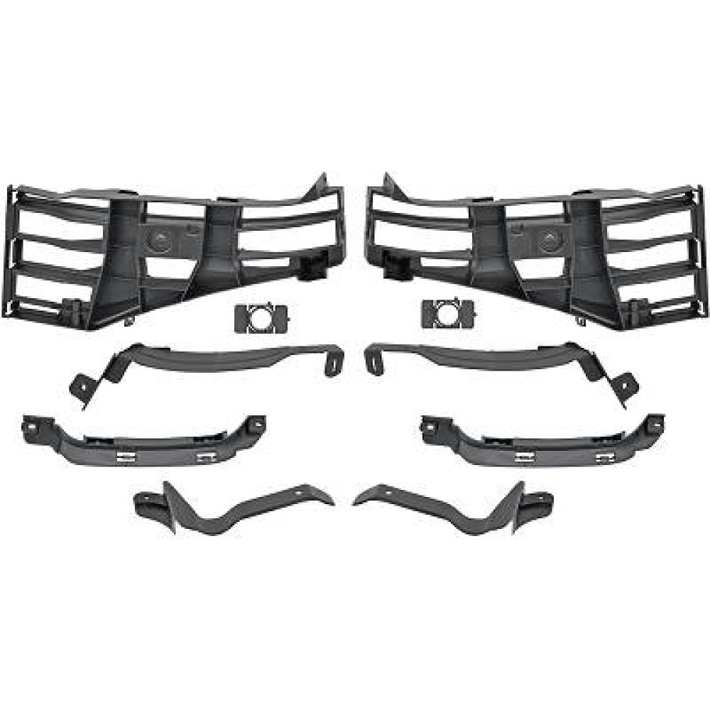 Kit d'assemblage, pare-chocs arrière — Mercedes-Benz S-Classe W221 (2005-2009) (+1)