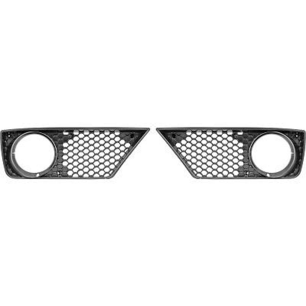 Grille de ventilation, pare-chocs avant — Mercedes-Benz E-Classe E220-500 W211 (2006-2009)