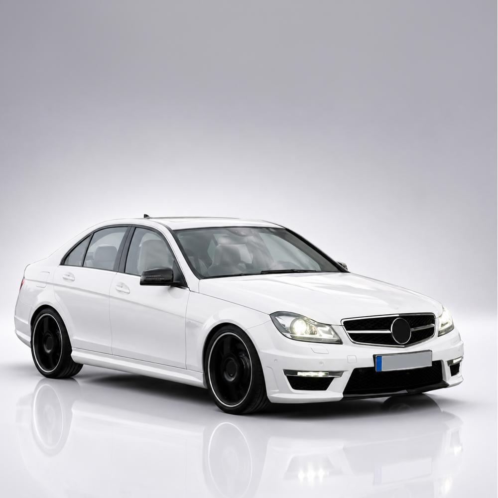 Grille de ventilation, pare-chocs droite — Mercedes-Benz C-Classe W204 (2011-2015) — vue 2