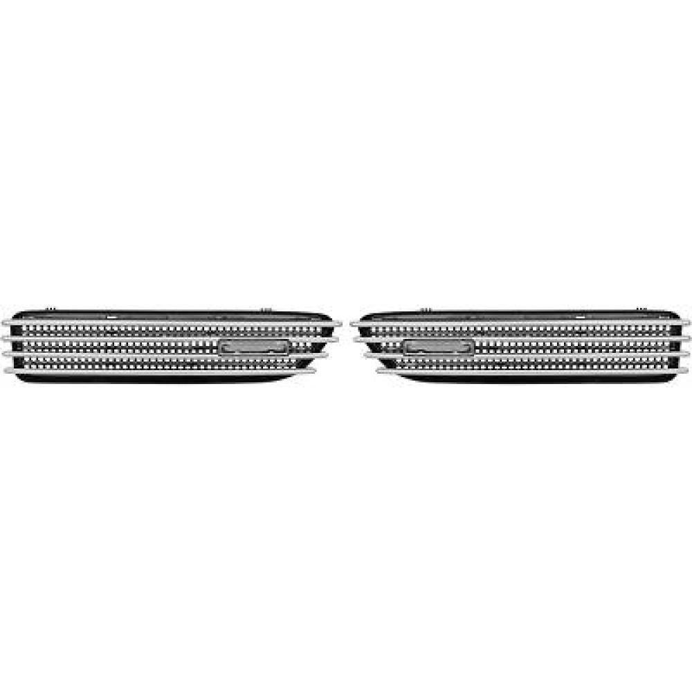Grille de ventilation, pare-chocs avant — BMW Série 3 (E46) Coupé/Cabrio (1999-2003)