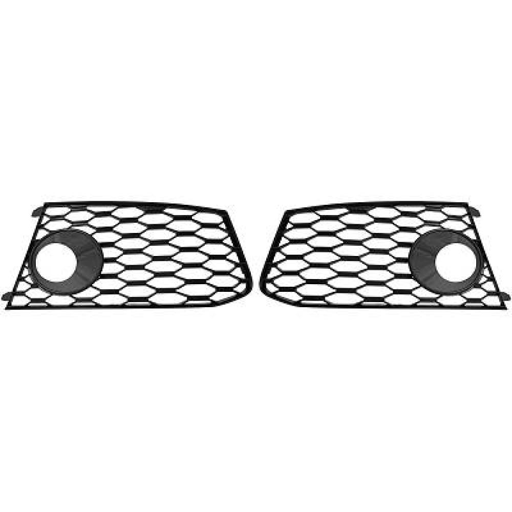 Grille de ventilation, pare-chocs avant — Audi A6 (2011-2014) (+3)