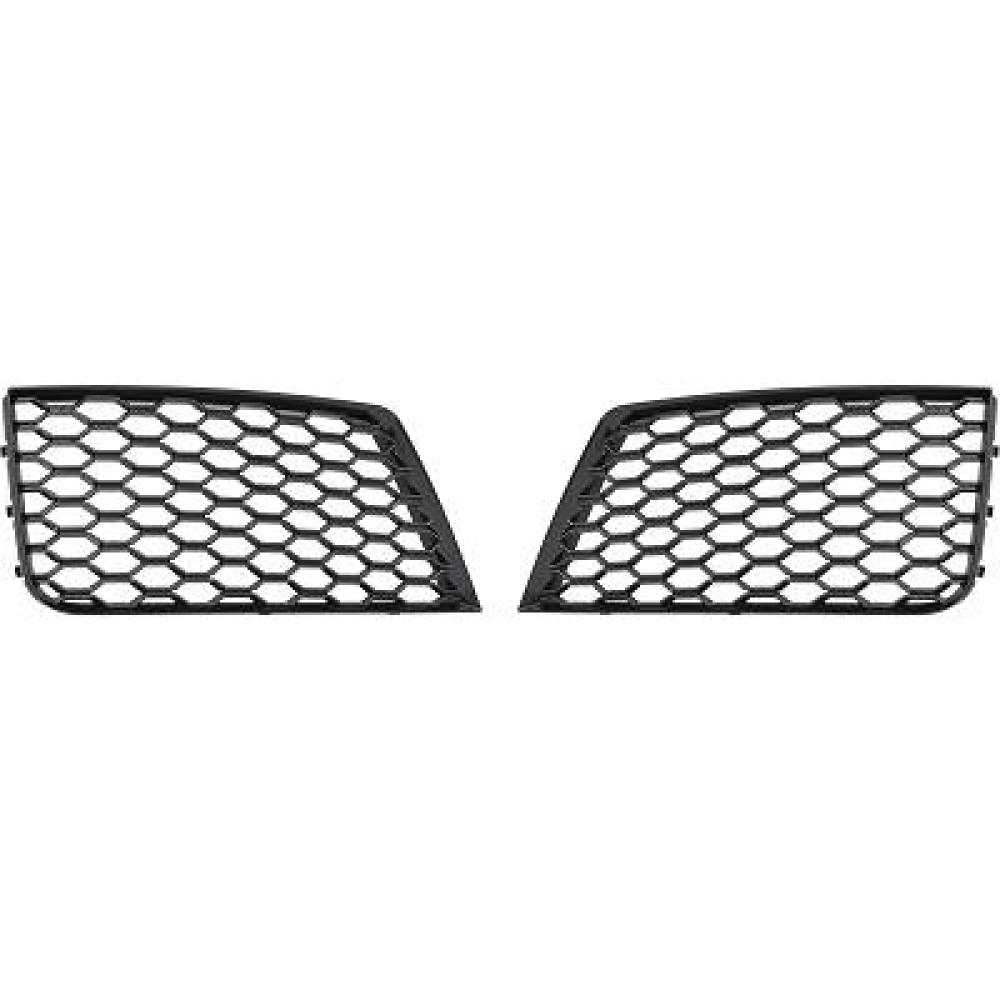 Grille de ventilation, pare-chocs avant — Audi A3 Berline/Sportback/Cabrio (2012-2016) — réf. ZUB00416