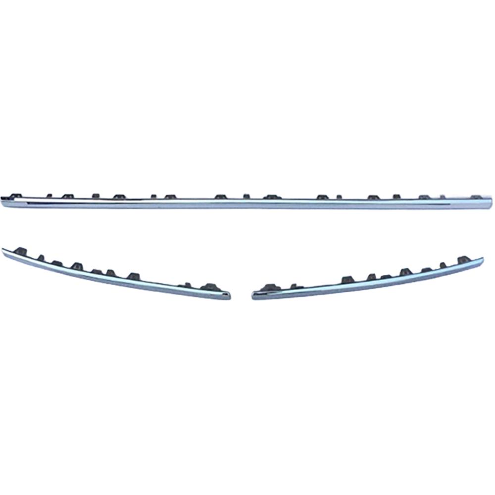 Baguette et bande protectrice, pare-chocs avant — Volkswagen T6 Multivan/Caravelle (2015-2019)